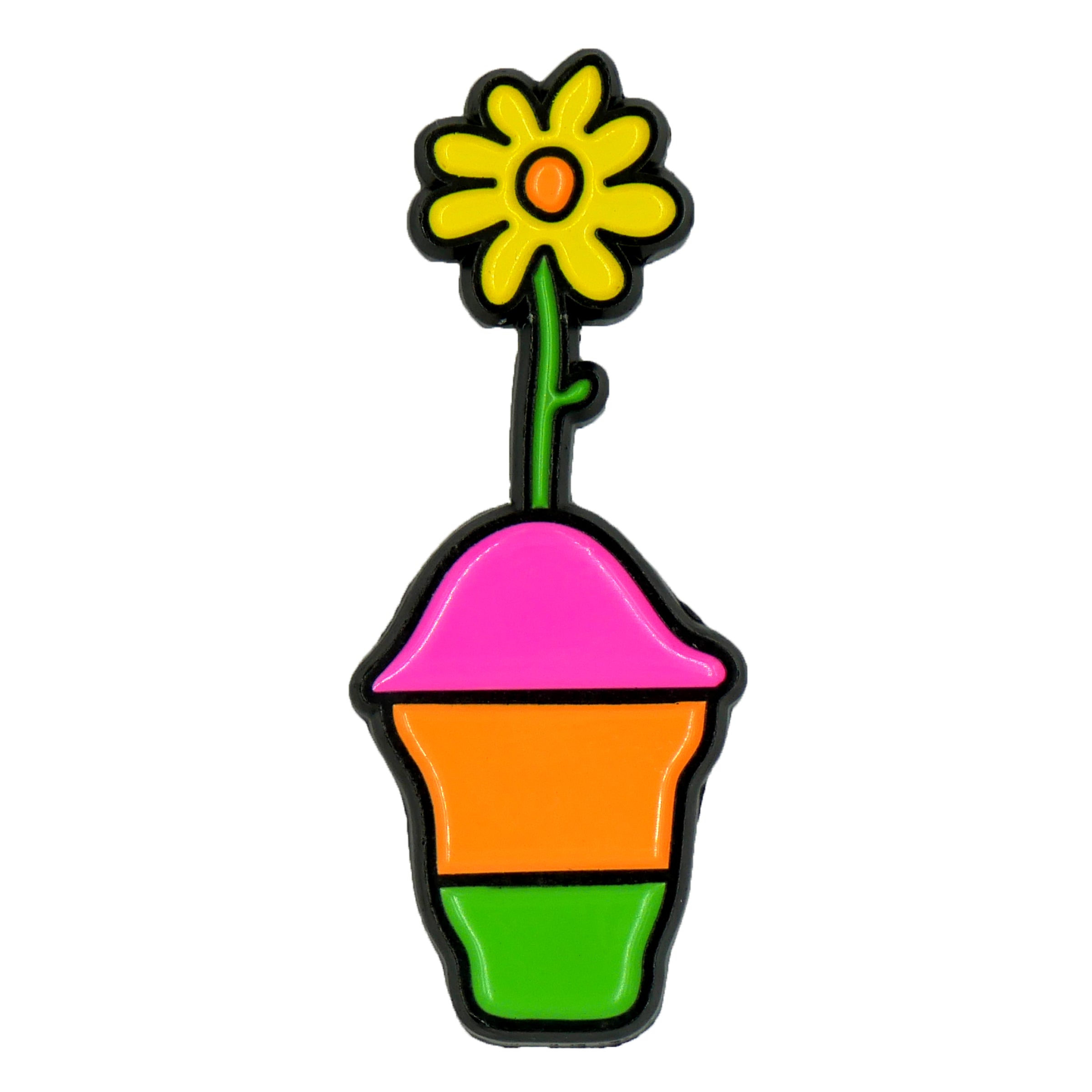 Daisy Cup Enamel Pin Pins Slushcult Slushcult