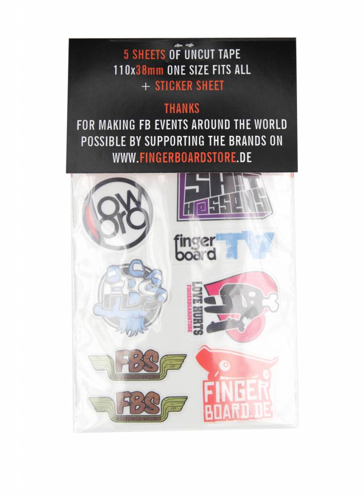 FBS Extra Smooth Tape 5 Pack Grip Tape fbs Slushcult