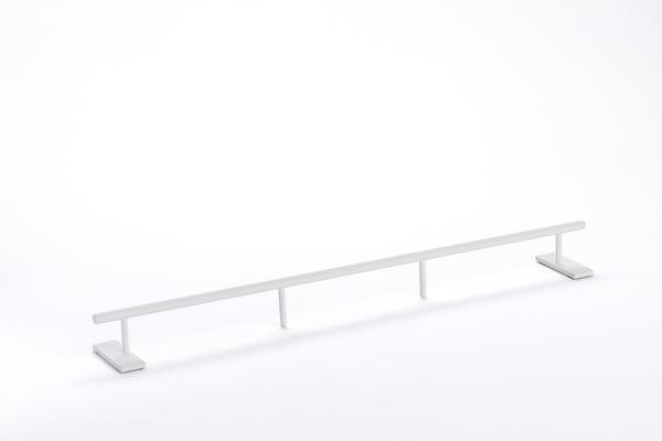 Blackriver Ramps Ironrail Round XL White MINI Skate Shop Blackriver    Slushcult