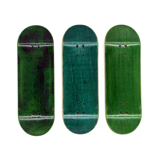 Designed Wood "Jade" Fingerboard Deck MINI Skate Shop Designed Wood    Slushcult