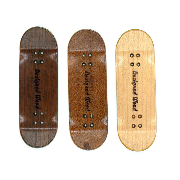 Designed Wood "Jade" Fingerboard Deck MINI Skate Shop Designed Wood    Slushcult