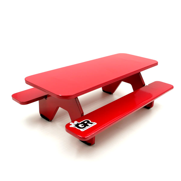 Grind Right "Picnic Table" MINI Skate Shop Grind Right Red   Slushcult