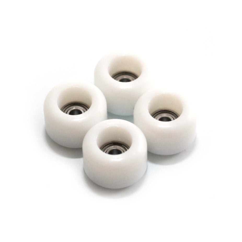 Flatface G4 Wheels Swirls (Pearl White) Fingerboard Wheels Flatface Slushcult
