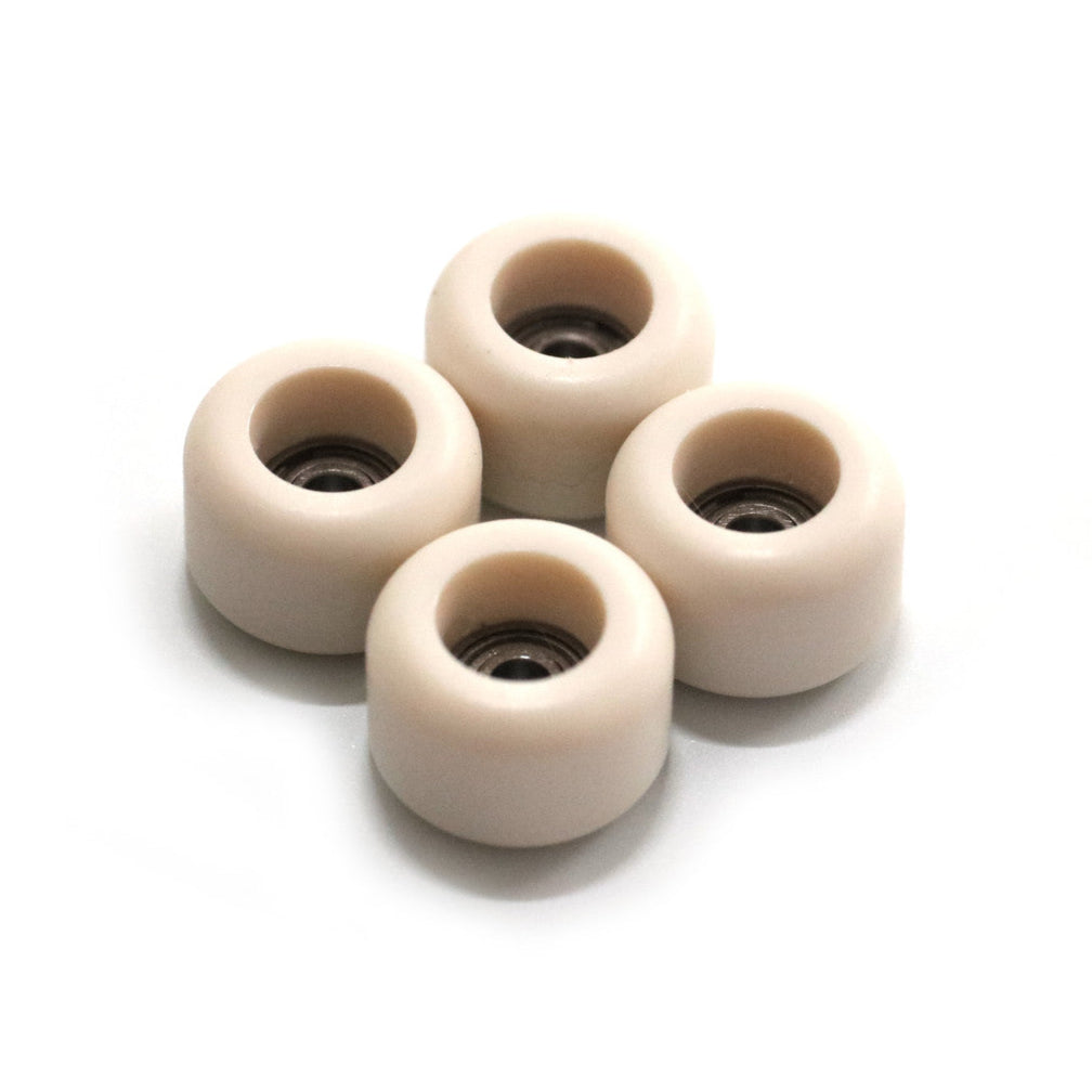 Flatface G4 Wheels Swirls (Off White) Fingerboard Wheels Flatface Slushcult