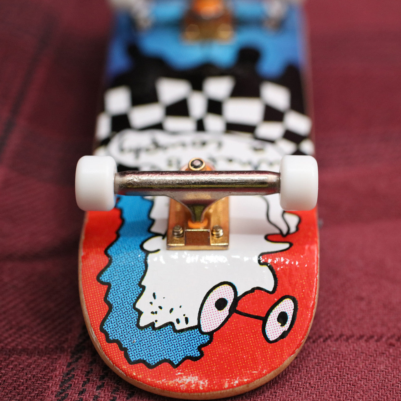 Flatface G4 Wheels Swirls (Pearl White) Fingerboard Wheels Flatface Slushcult