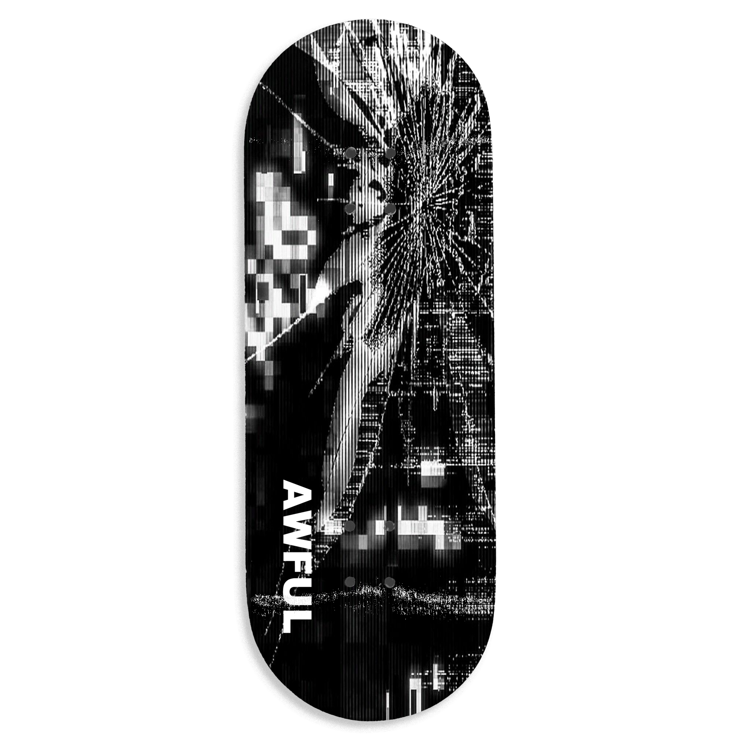 Awful "Shattered" Fingerboard Deck Fingerboard Decks Awful Fingerboards Slushcult
