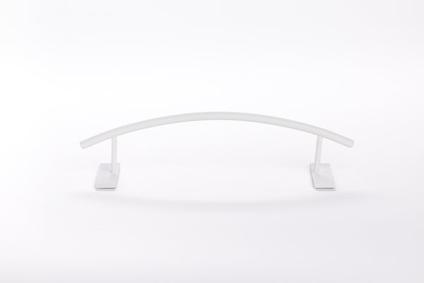 Blackriver Ramps Rainbow Rail White MINI Skate Shop Blackriver    Slushcult
