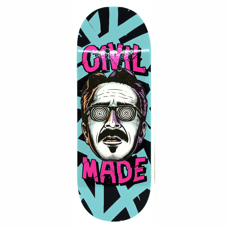 Civilmade "Hysteria" Fingerboard Deck MINI Skate Shop Civil Made    Slushcult