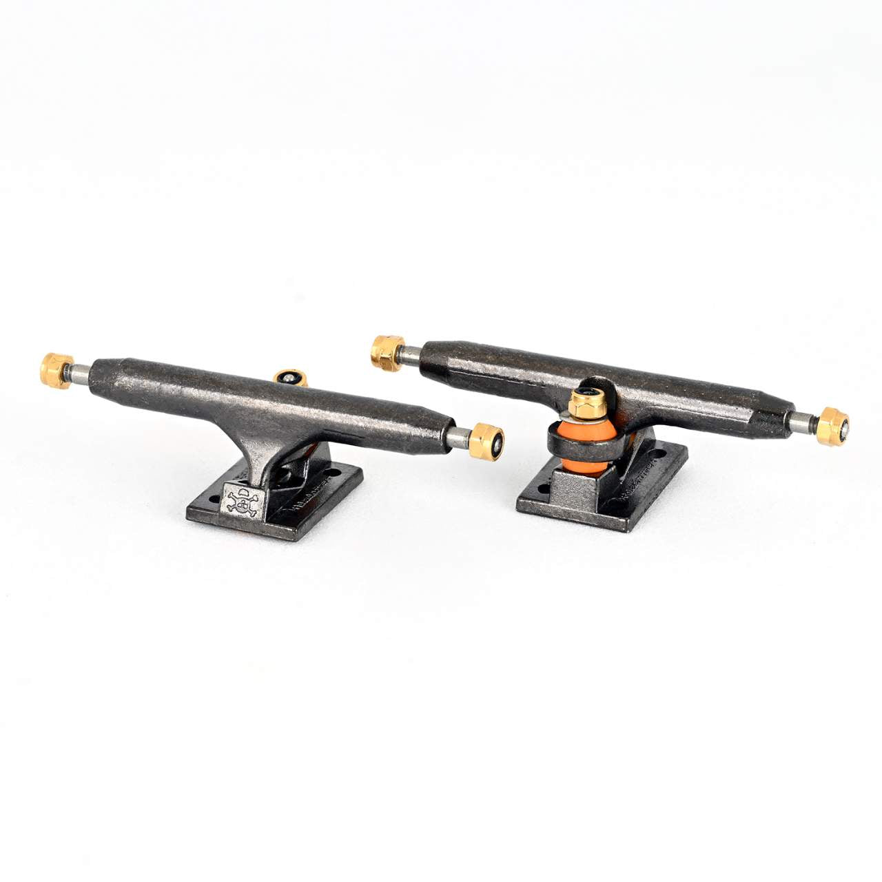 Blackriver 3.0 Extra Wide Black/Black Trucks (36mm) Fingerboard Trucks Blackriver Slushcult