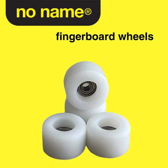 No Name Wheels - White Fingerboard Wheels 6Skates Slushcult