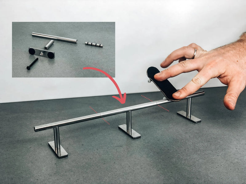 Create Your Skate - Pocket Rail Long Extension Fingerboard Mold Create Your Skate    Slushcult