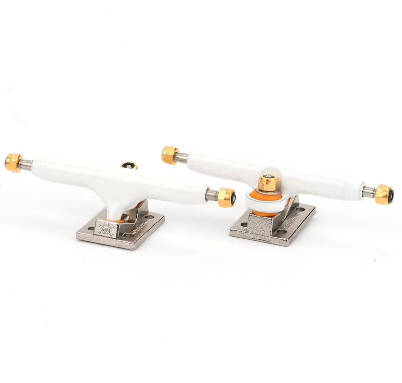 Blackriver 3.0 Extra Wide White/Silver Trucks (34mm) MINI Skate Shop Blackriver    Slushcult