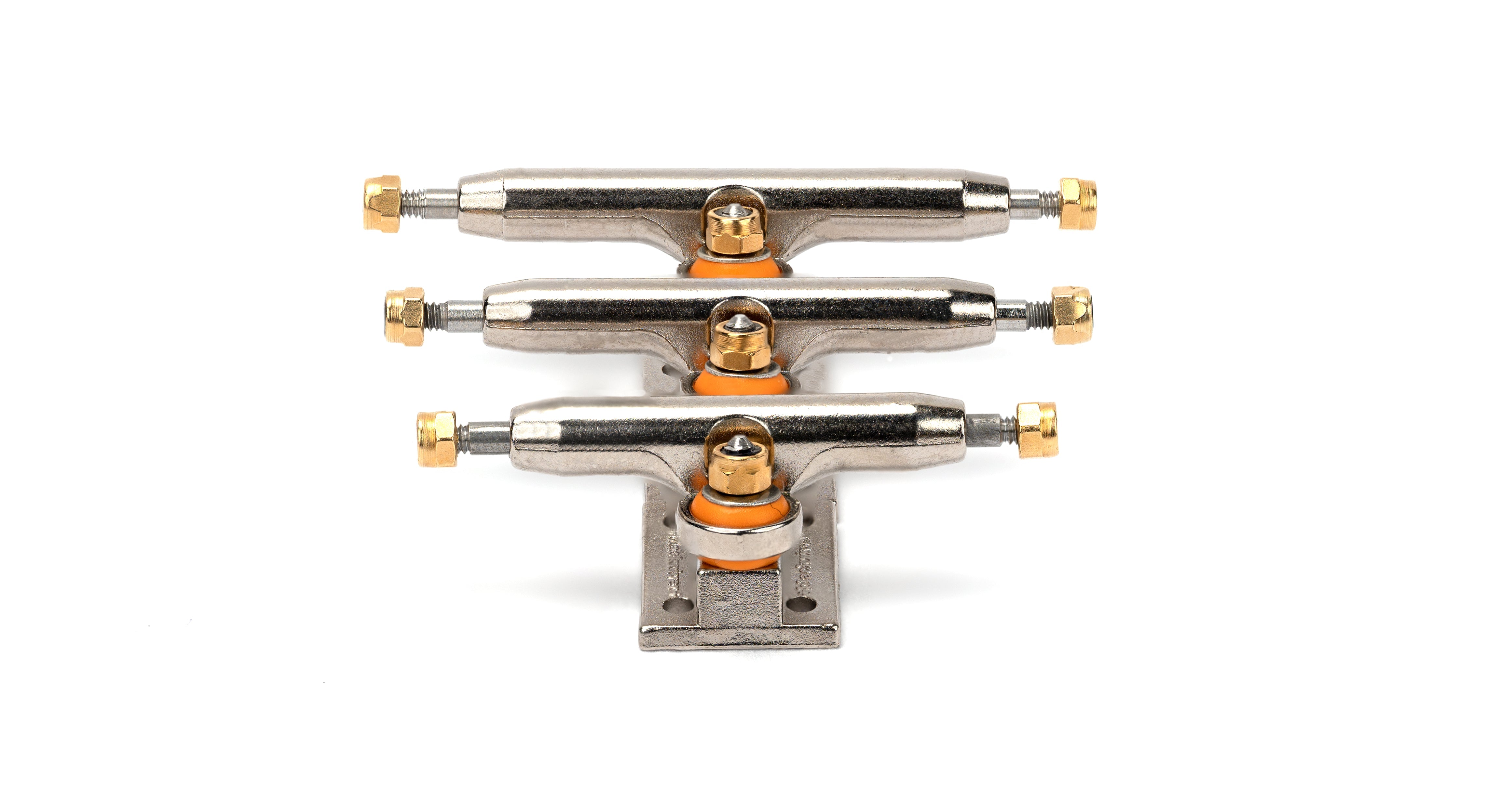Blackriver 3.0 Extra Wide Silver Trucks (36mm) Fingerboard Trucks Blackriver    Slushcult