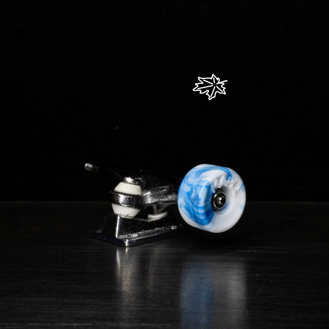 Maple Wheels Bowl (Blue Swirl) Fingerboards & Fingerboard Sets Maple Wheels    Slushcult