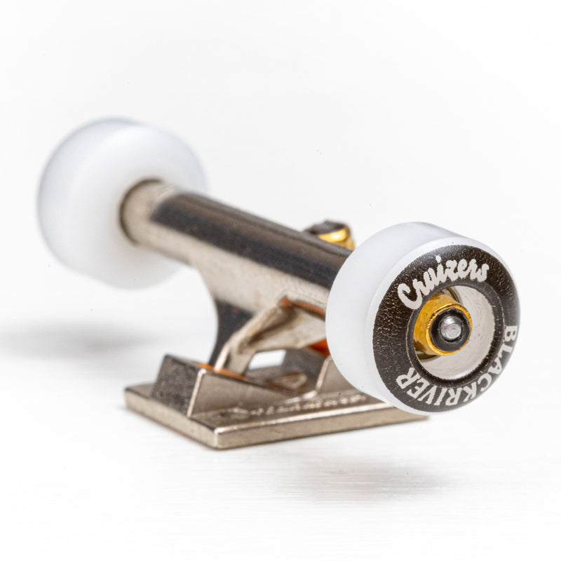 Blackriver Wheels "Cruizers" White/Black MINI Skate Shop Blackriver    Slushcult
