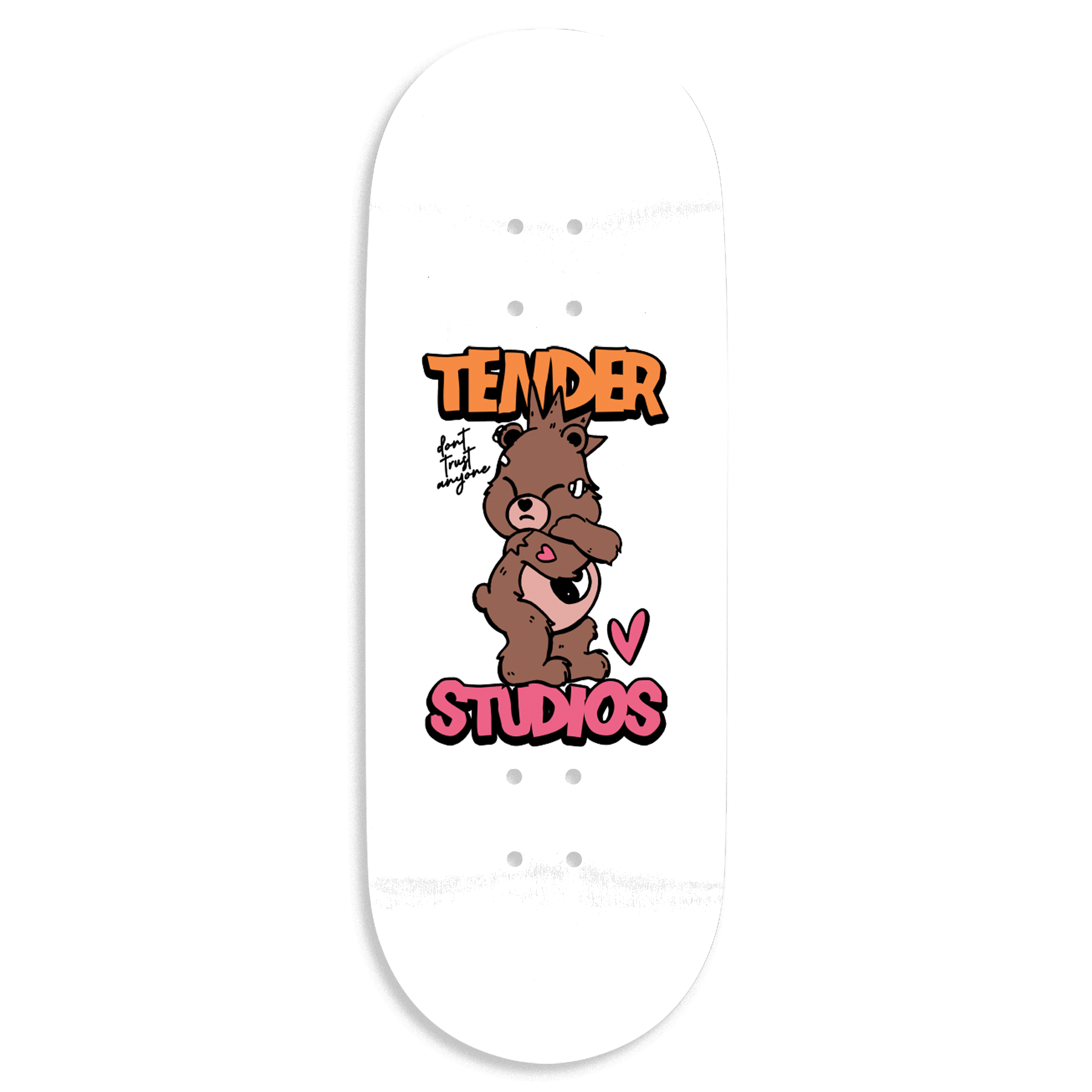 Tender "Don't Trust Anyone" Pro Fingerboard Deck