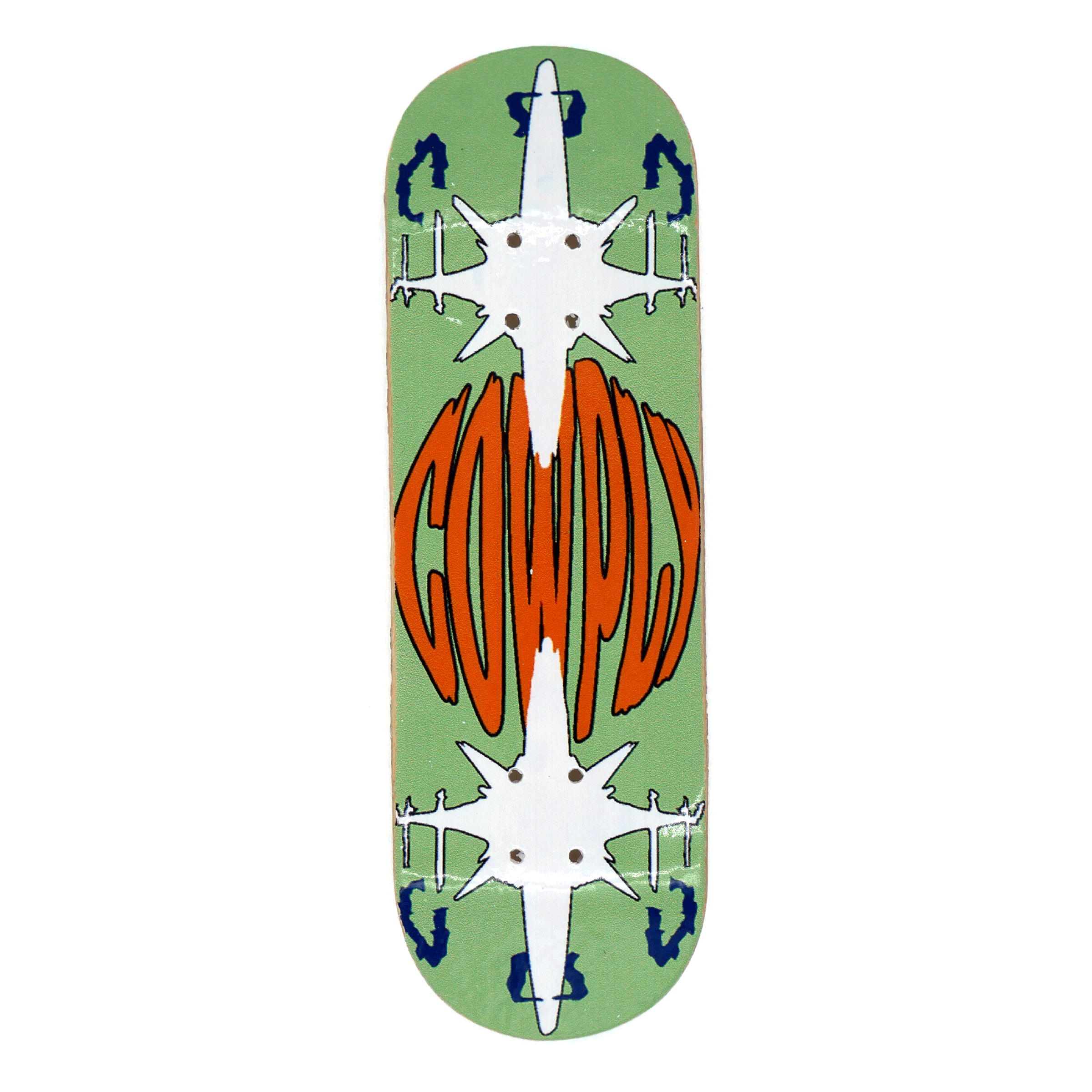 Cowply "Star Ship" Fingerboard Deck Fingerboard Decks Cowply Slushcult