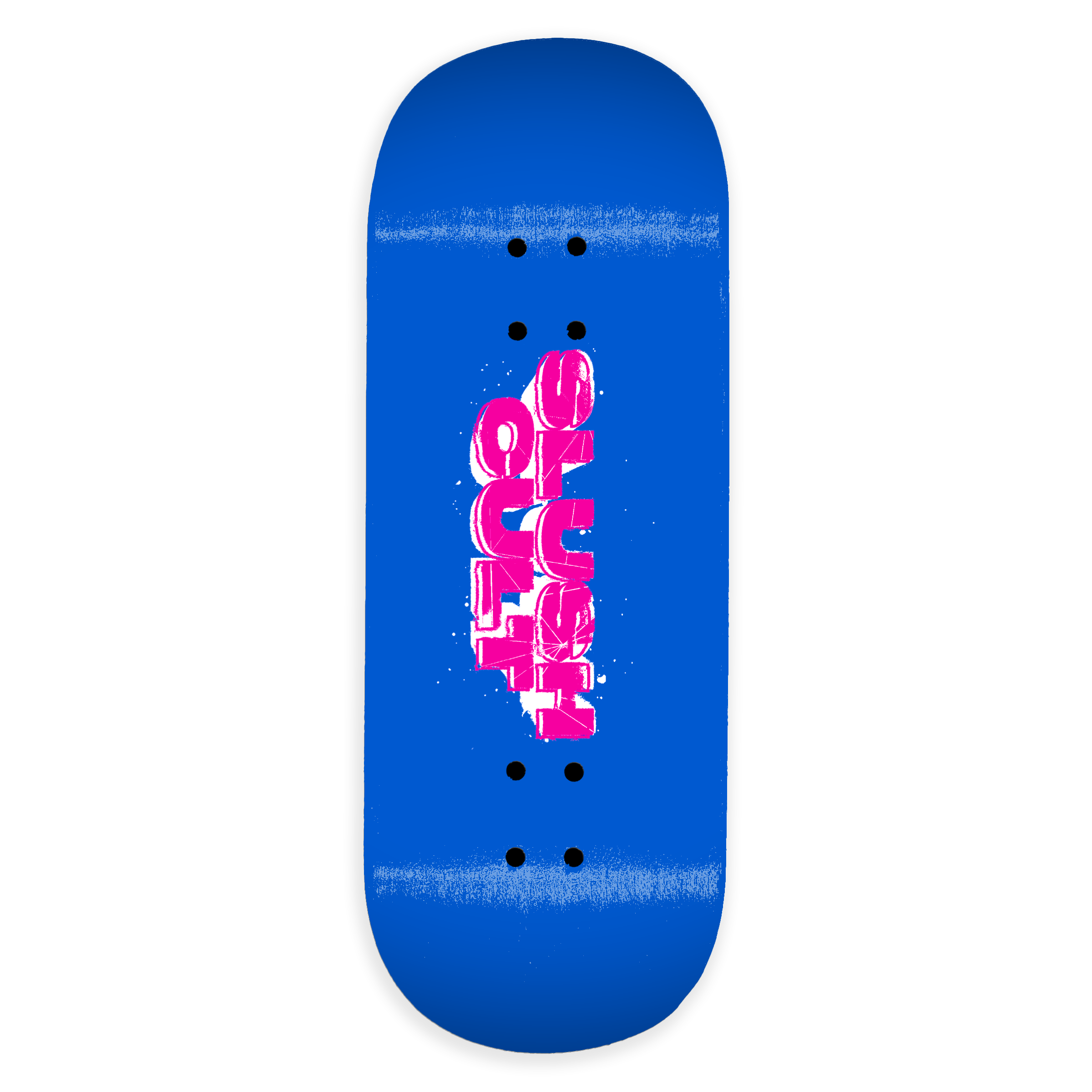 Slushcult "Crash" Fingerboard Deck (Blue) Slushcult x DK Decks Slushcult Slushcult