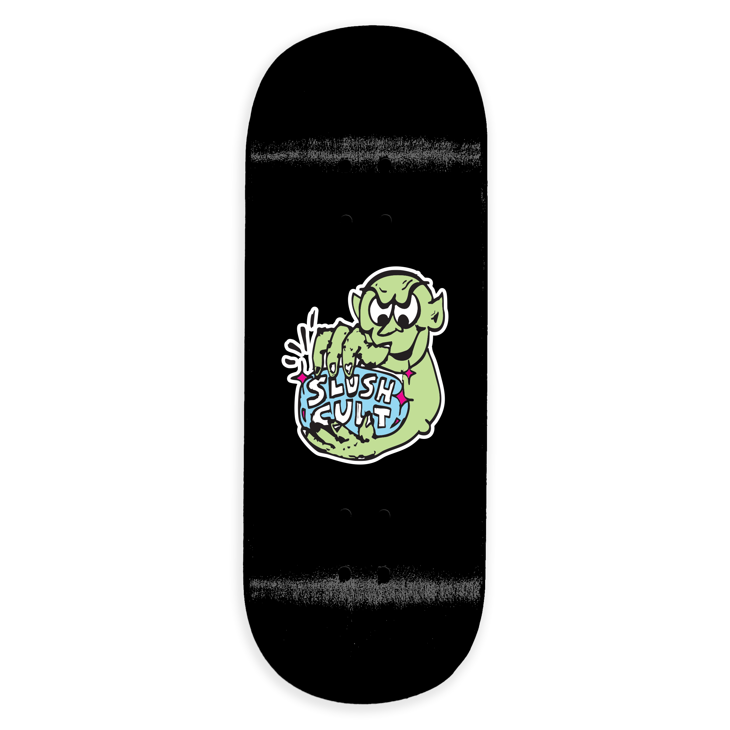 Slushcult "Crystal Ball" Shop Fingerboard Deck (Black) Slushcult x DK Decks Slushcult Slushcult