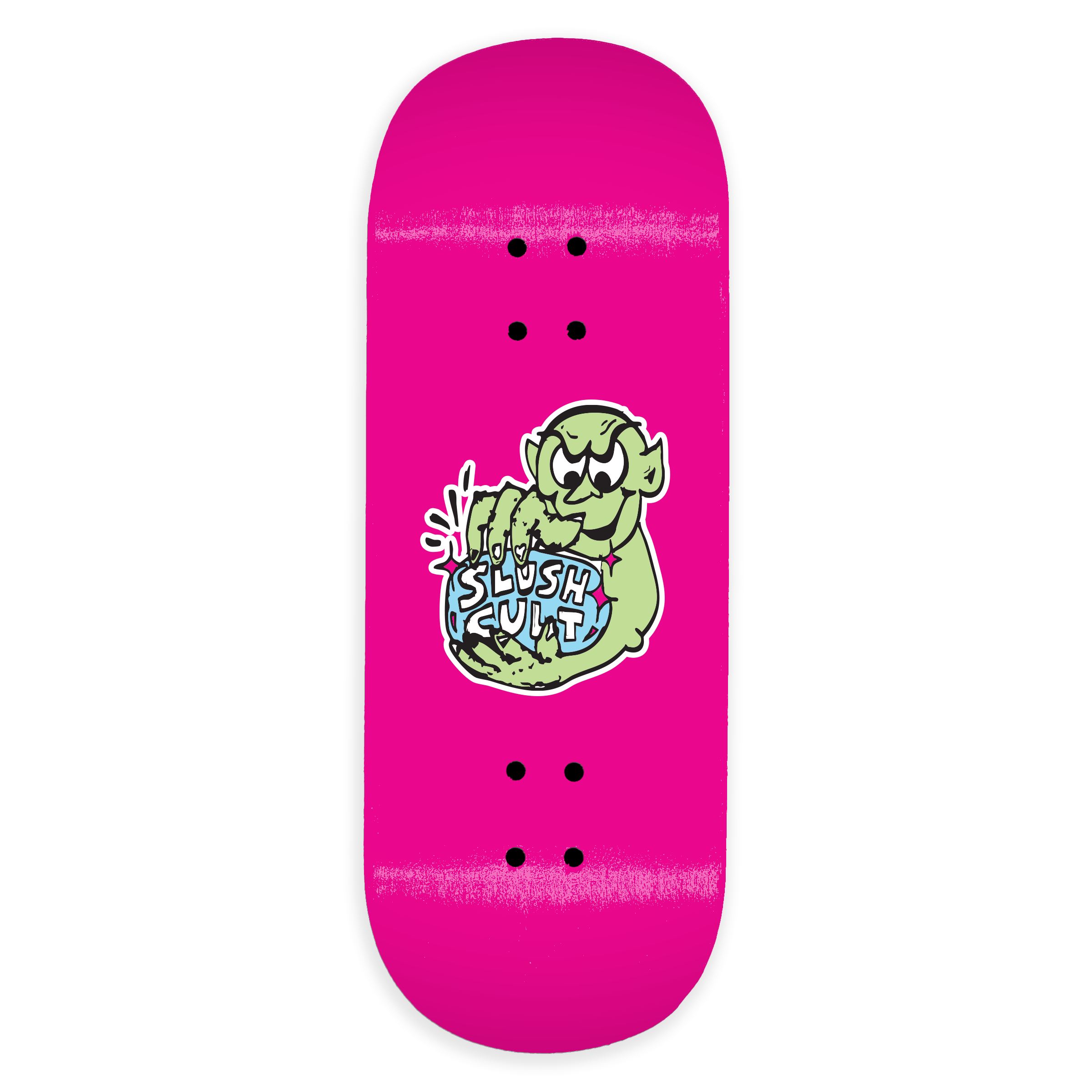 Slushcult "Crystal Ball" Shop Fingerboard Deck (Pink)