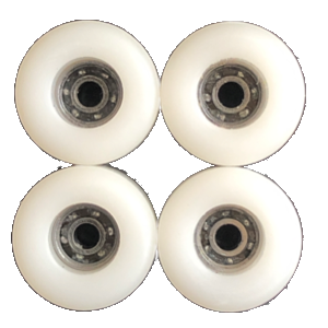 Daytona Records Wheels (White) Fingerboard Wheels Daytona Records    Slushcult