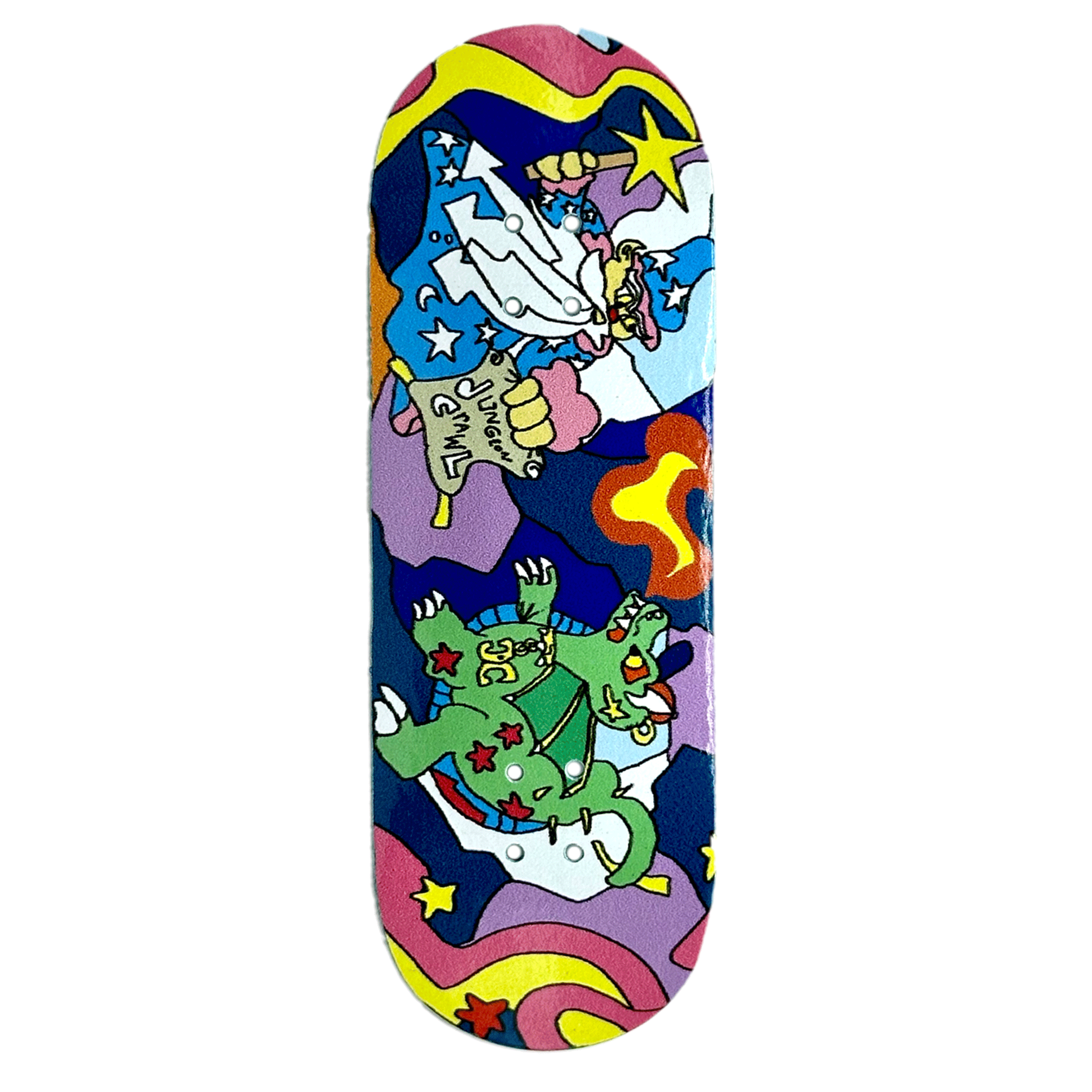 Dungeon Crawl "WVD" Fingerboard Deck