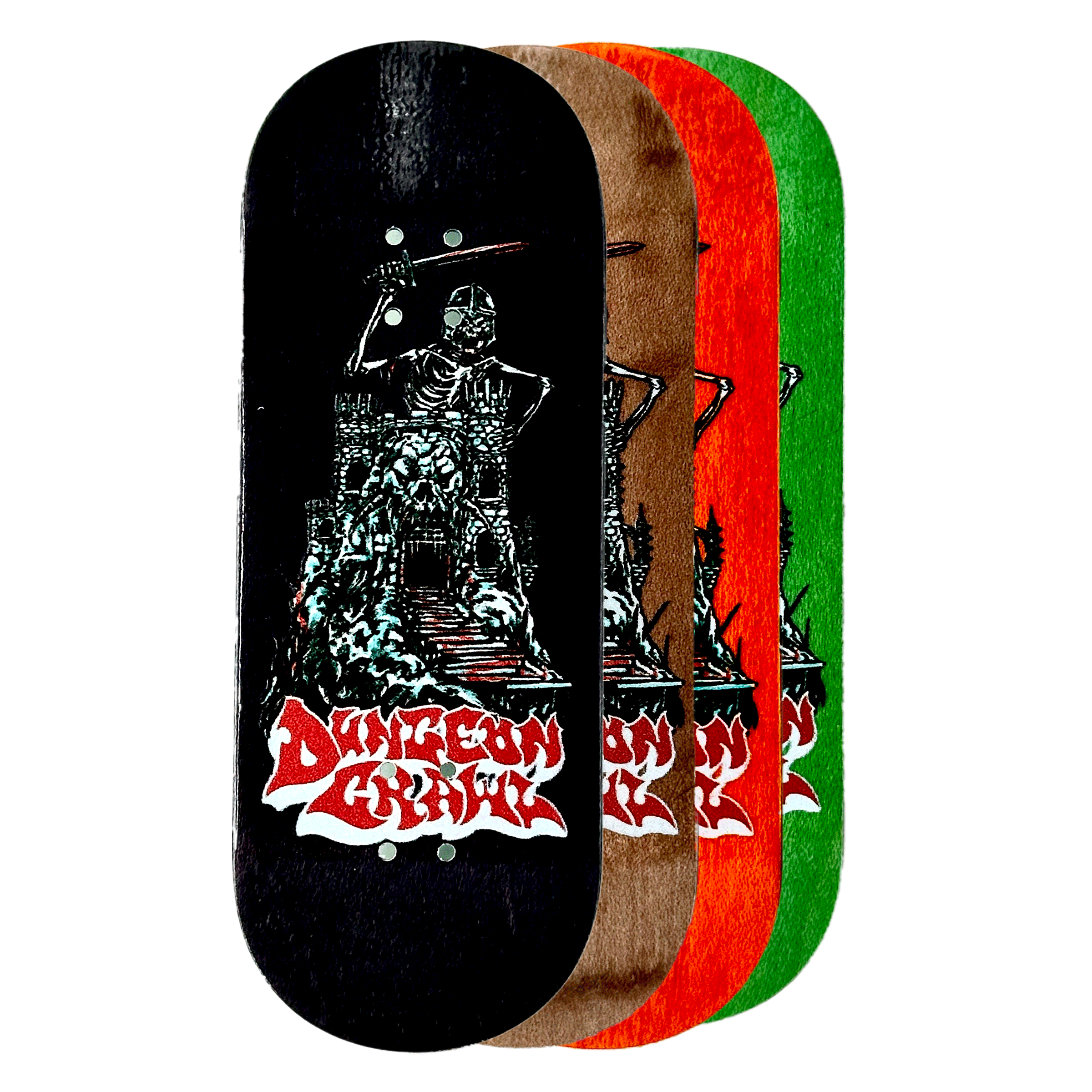 Dungeon Crawl "Castle Crawl" Fingerboard Deck (Clear)