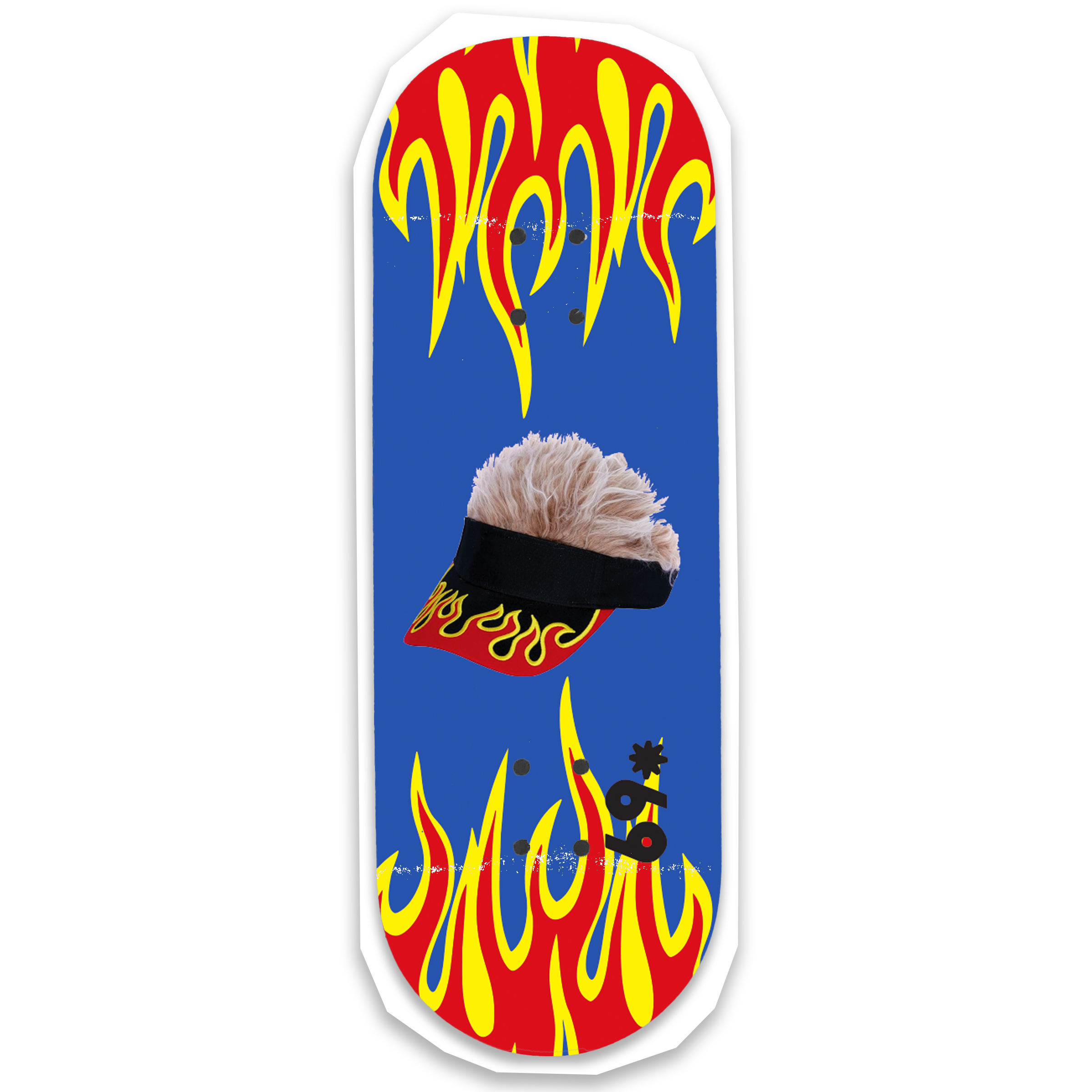 Dial *69 "Flamer" Fingerboard Deck Fingerboard Decks Dial *69 Slushcult