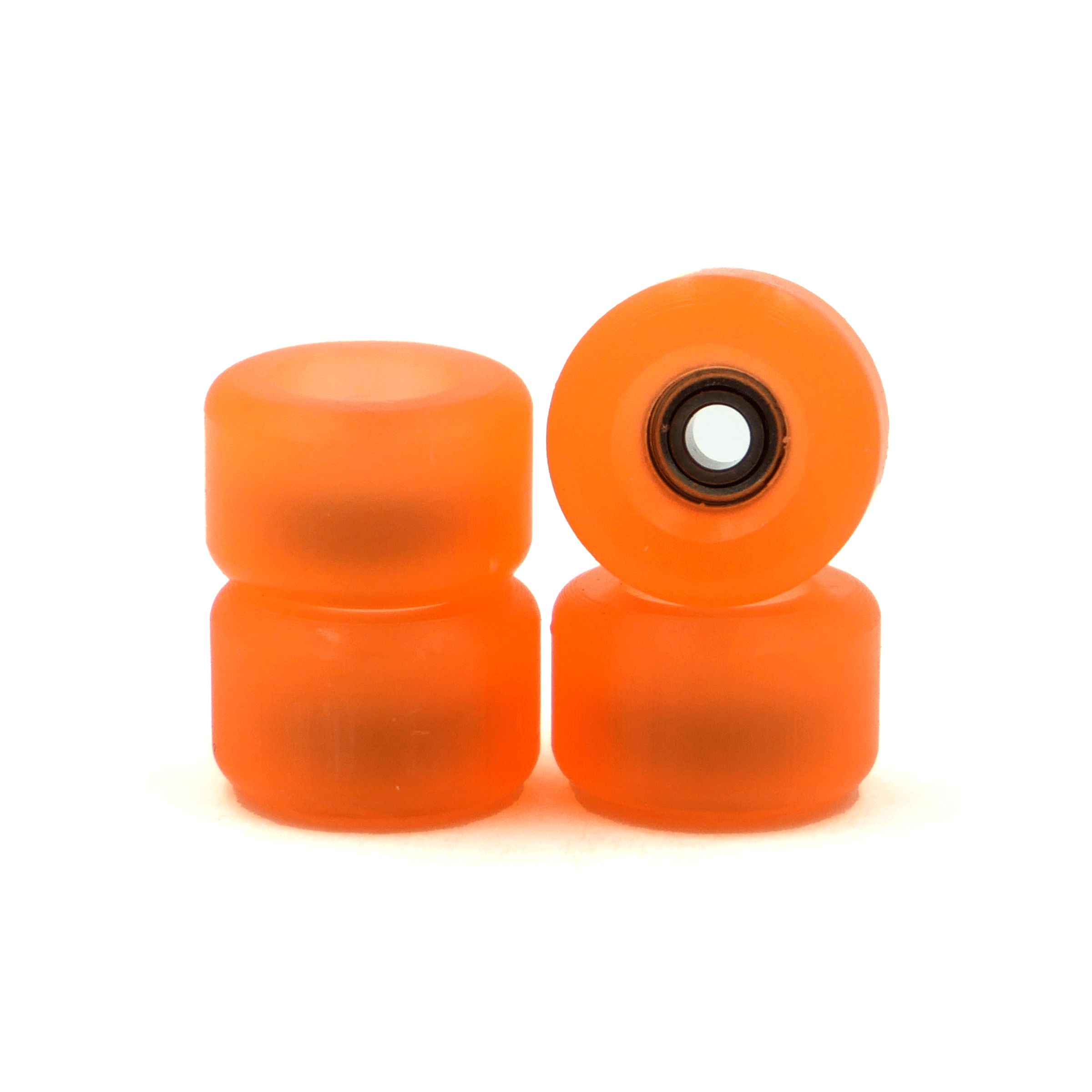 Flatface x Slushcult x Blistered - Blaze Orange (G4) Fingerboard Wheels Flatface Slushcult