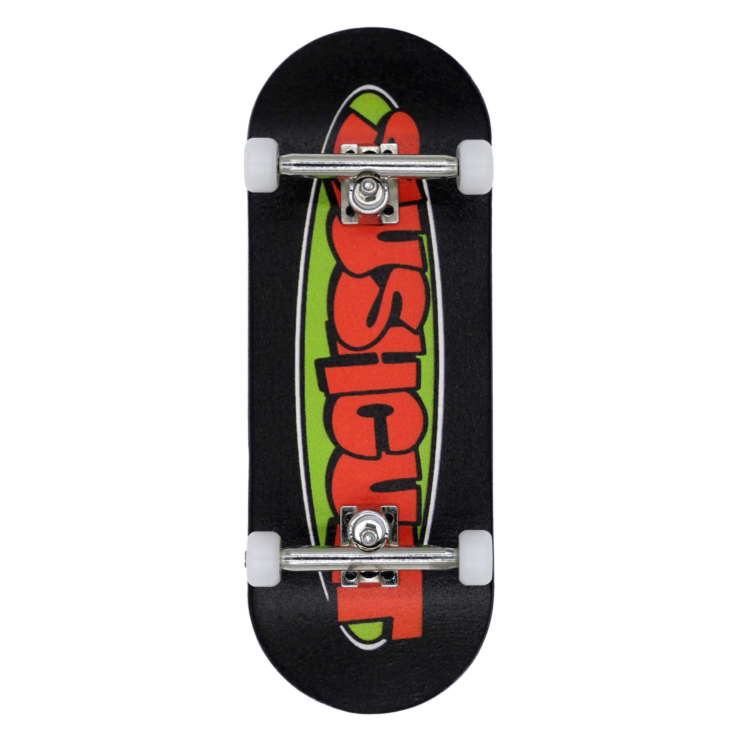Slushcult "Grom" Series 009 Fingerboard Complete - New Oval (Black) Fingerboard Completes Slushcult Slushcult