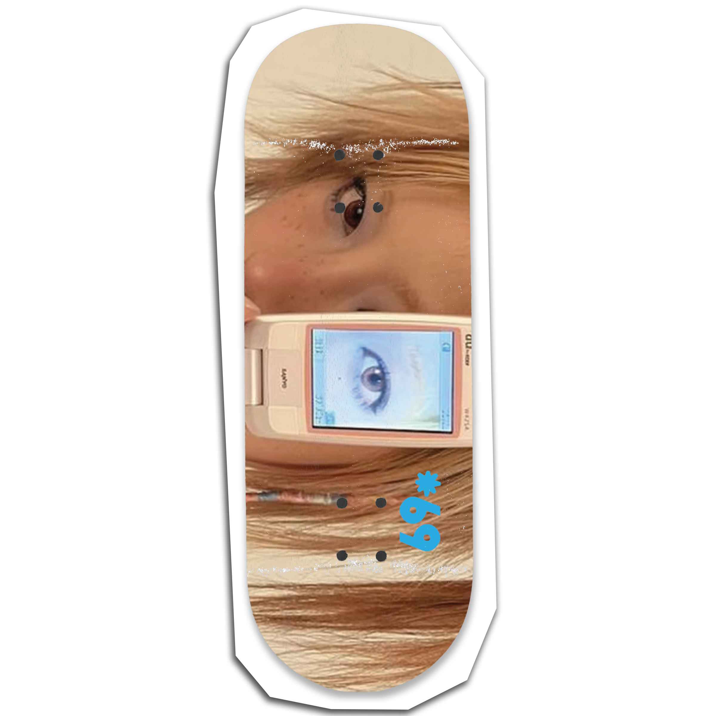 Dial *69 "Girl" Fingerboard Deck Fingerboard Decks Dial *69 Slushcult