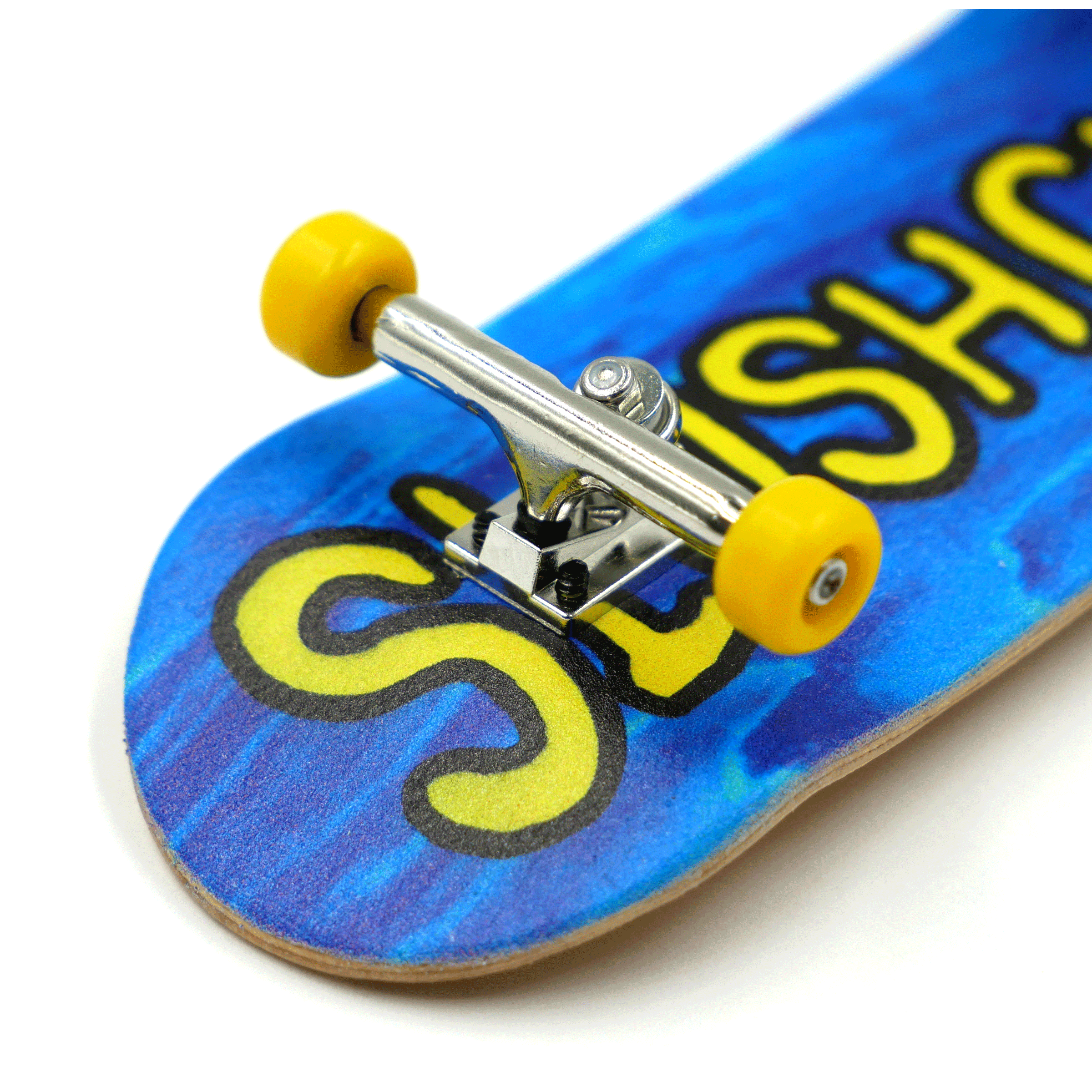 Slushcult "Grom" Series 008 Fingerboard Complete - Warped Fingerboard Completes Paul Frank Collab Slushcult