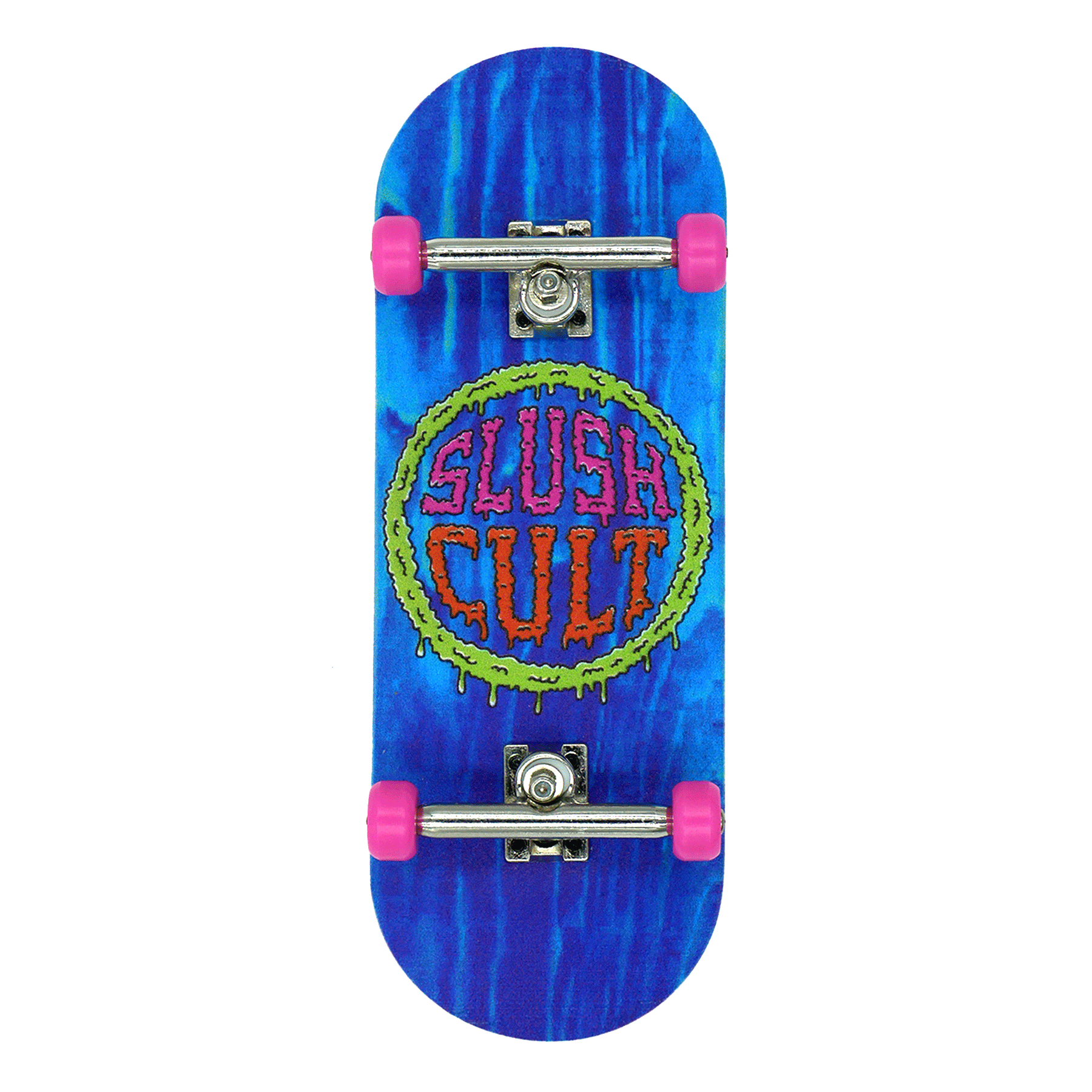 Slushcult Grom Series Fingerboard Complete - Acid Drip Fingerboard Completes Slushcult Slushcult
