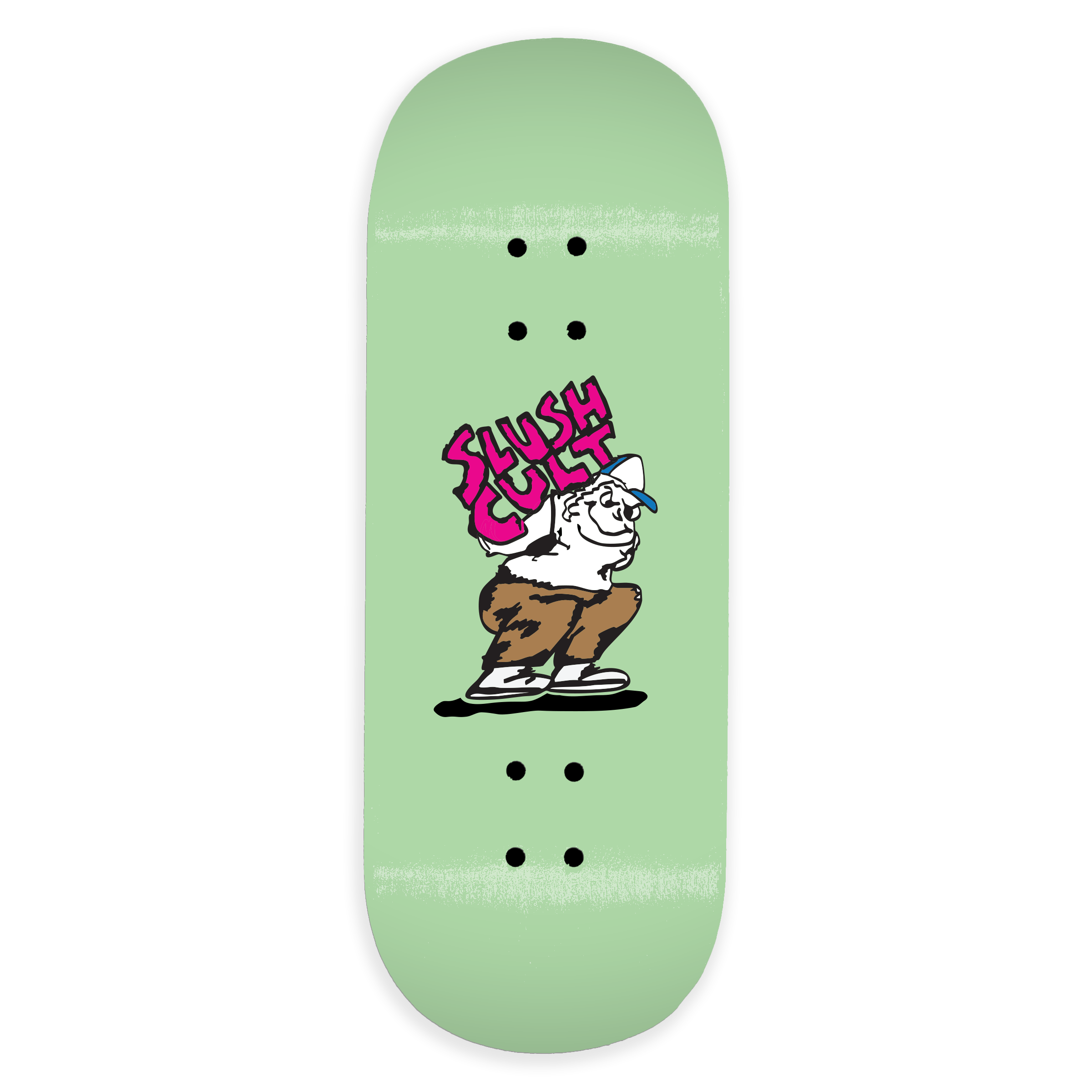 Slushcult "Heavy" Shop Fingerboard Deck (Mint) Slushcult x DK Decks Slushcult Slushcult