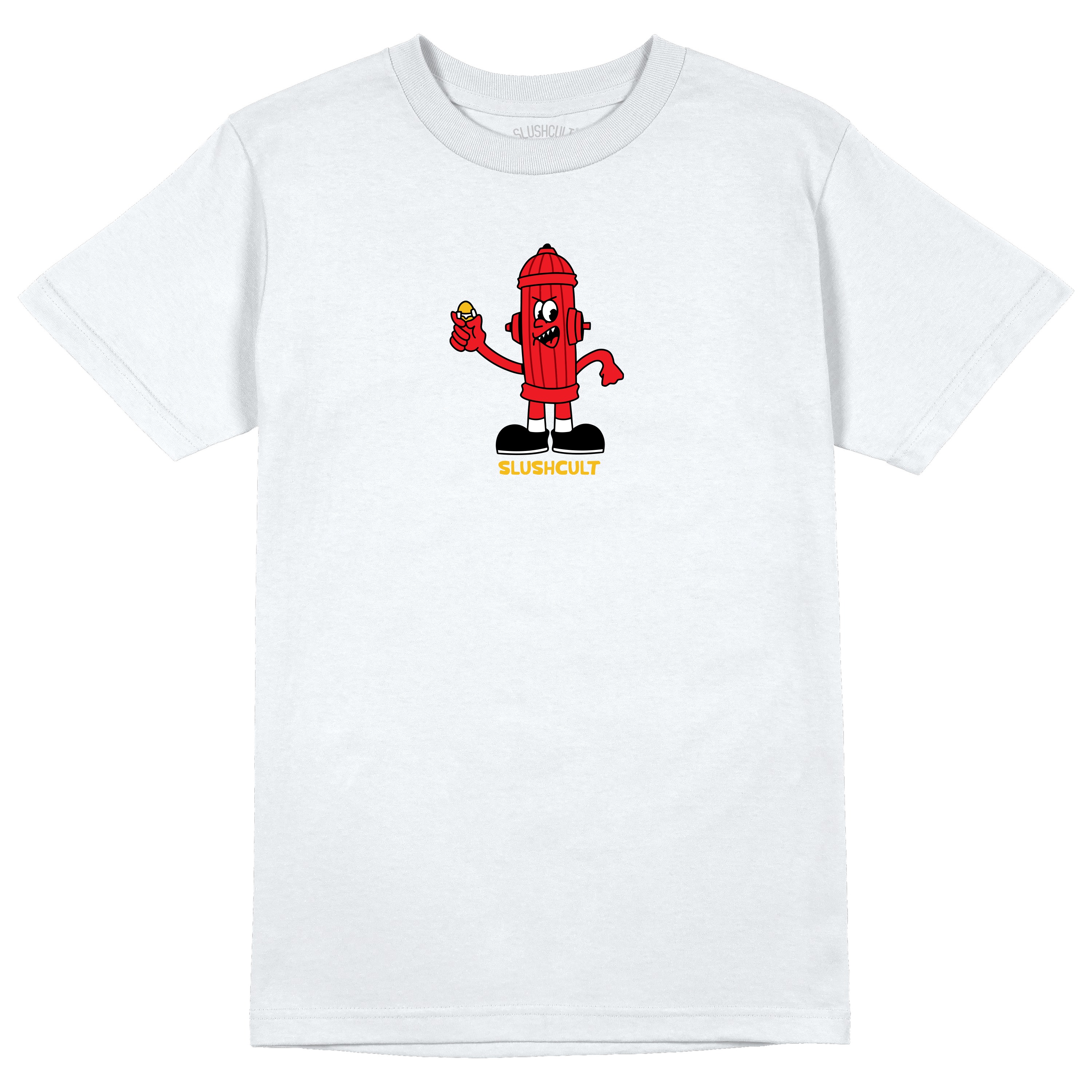 Hydrant Tee Tees Slushcult White S Slushcult