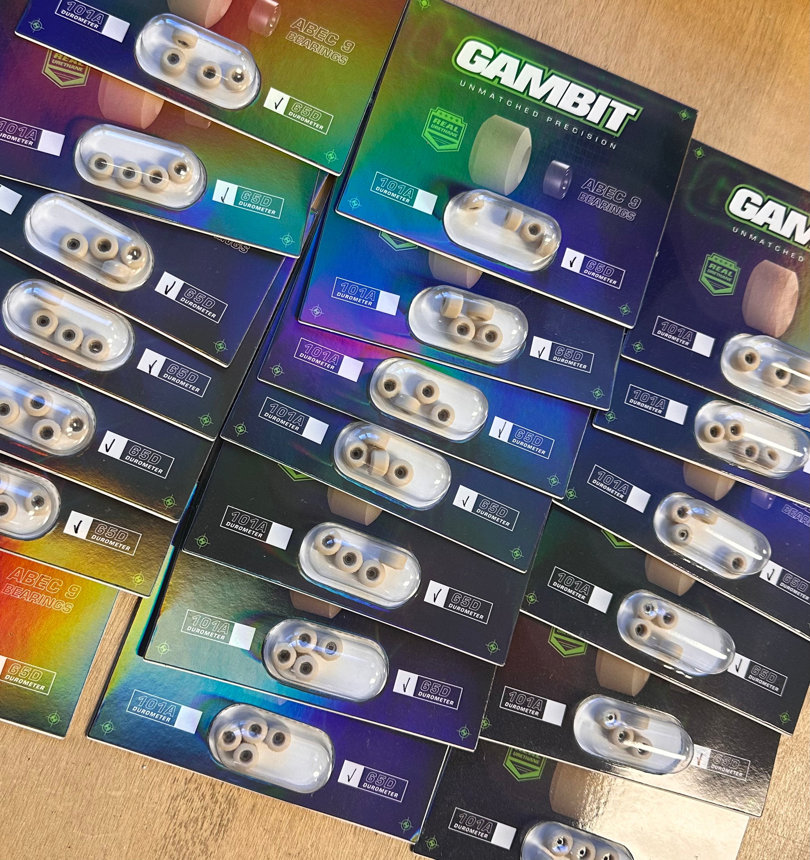 Gambit Classic Urethane Fingerboard Wheels Fingeboard Wheels Piro Wheels Slushcult