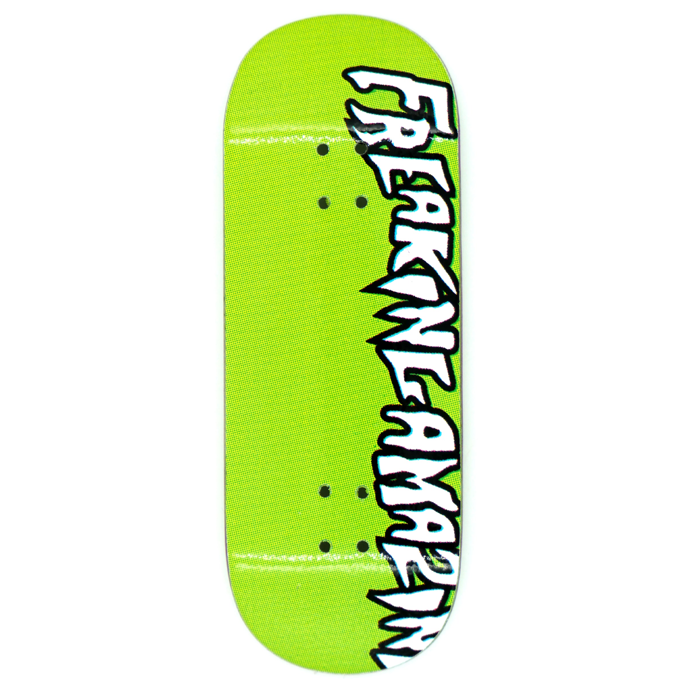 Slushcult "Freaking Amazing" Shop Fingerboard Deck (Green) MINI Skate Shop Slushcult    Slushcult