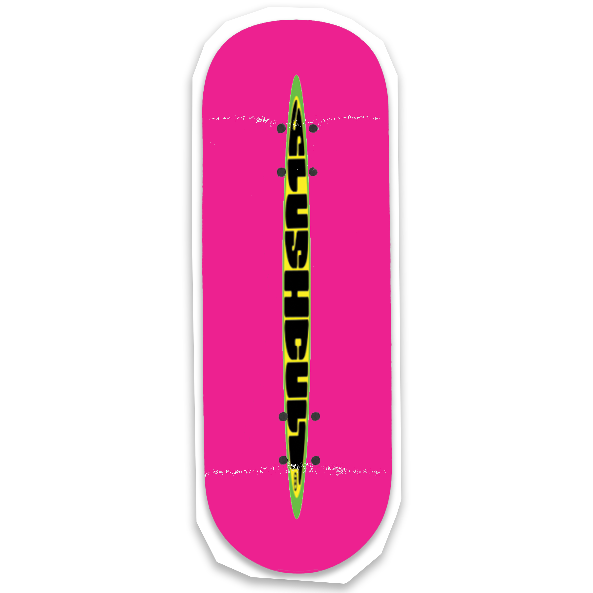 Dial *69 "Wroooong Way" Fingerboard Deck (Pink)
