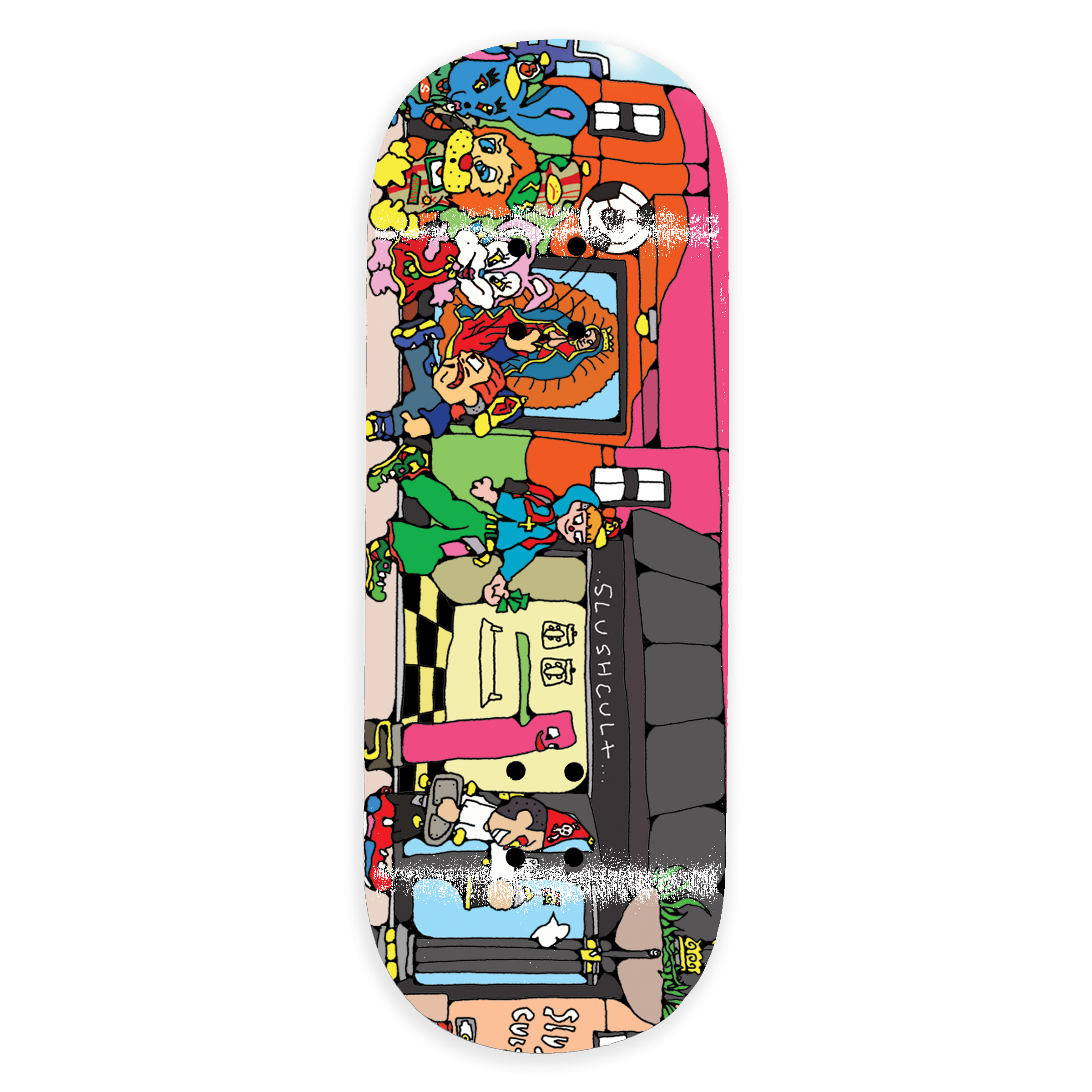 Slushcult  "Mini Mart" Shop Fingerboard Deck