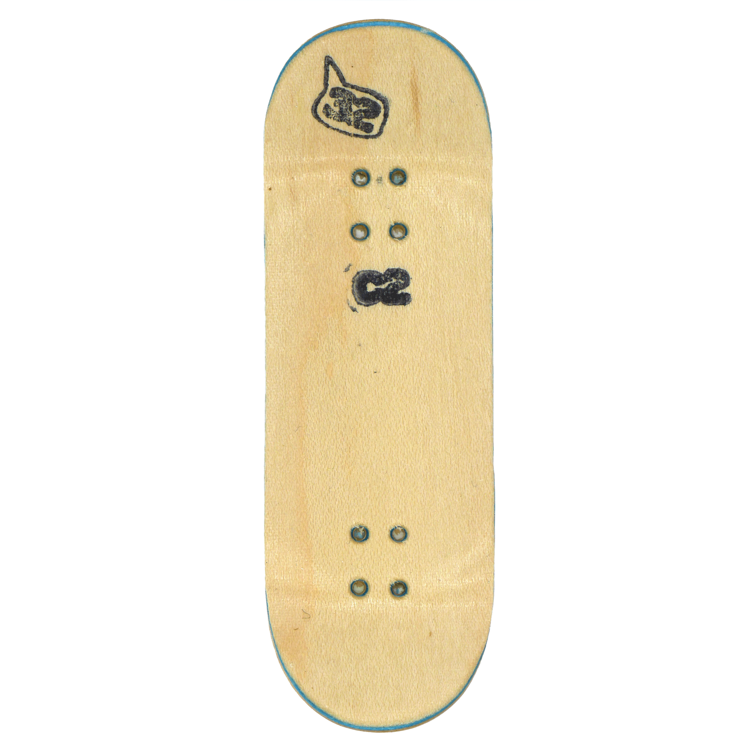 Cowply "Track & Field" Fingerboard Deck Fingerboard Decks Cowply Slushcult