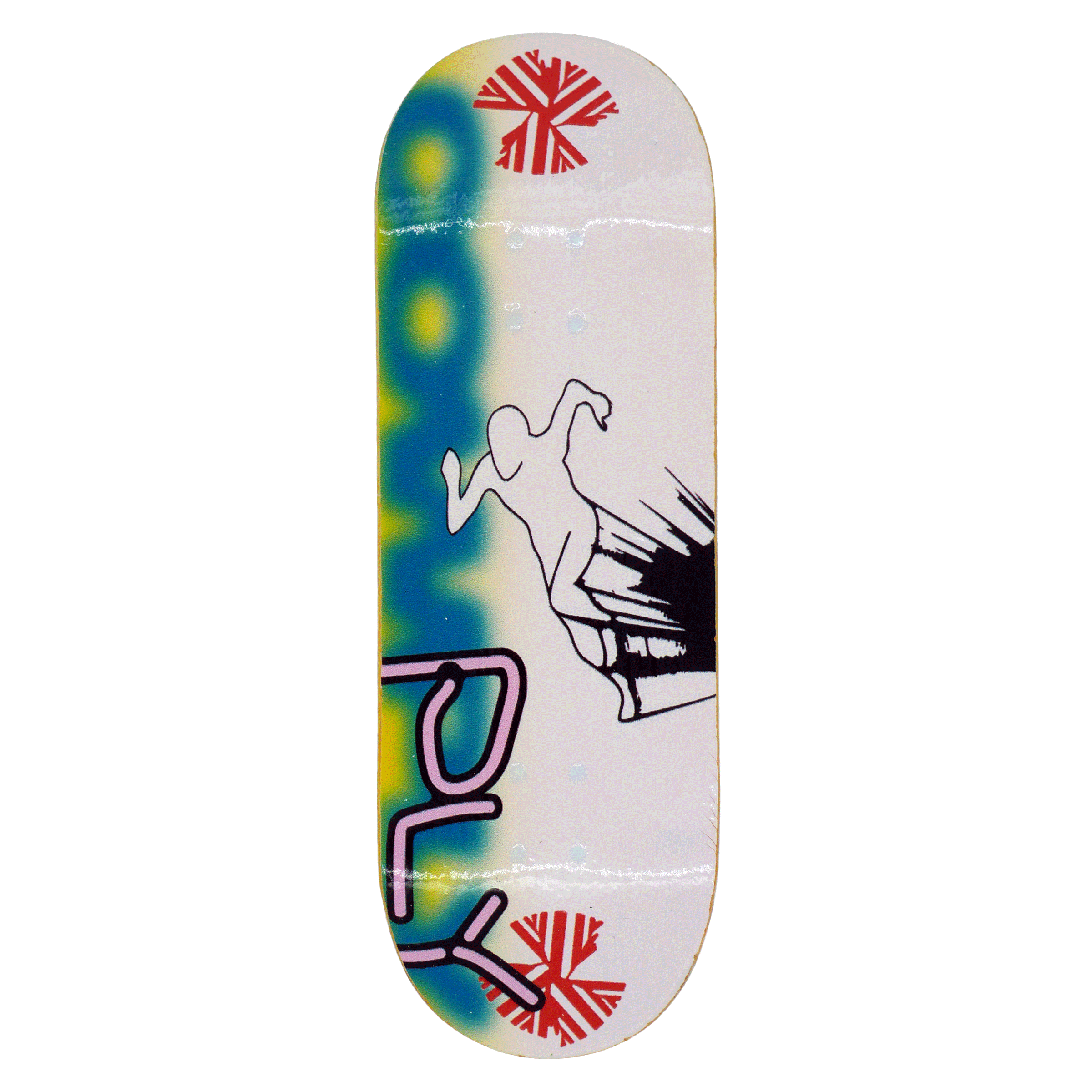 Cowply "Track & Field" Fingerboard Deck Fingerboard Decks Cowply Slushcult