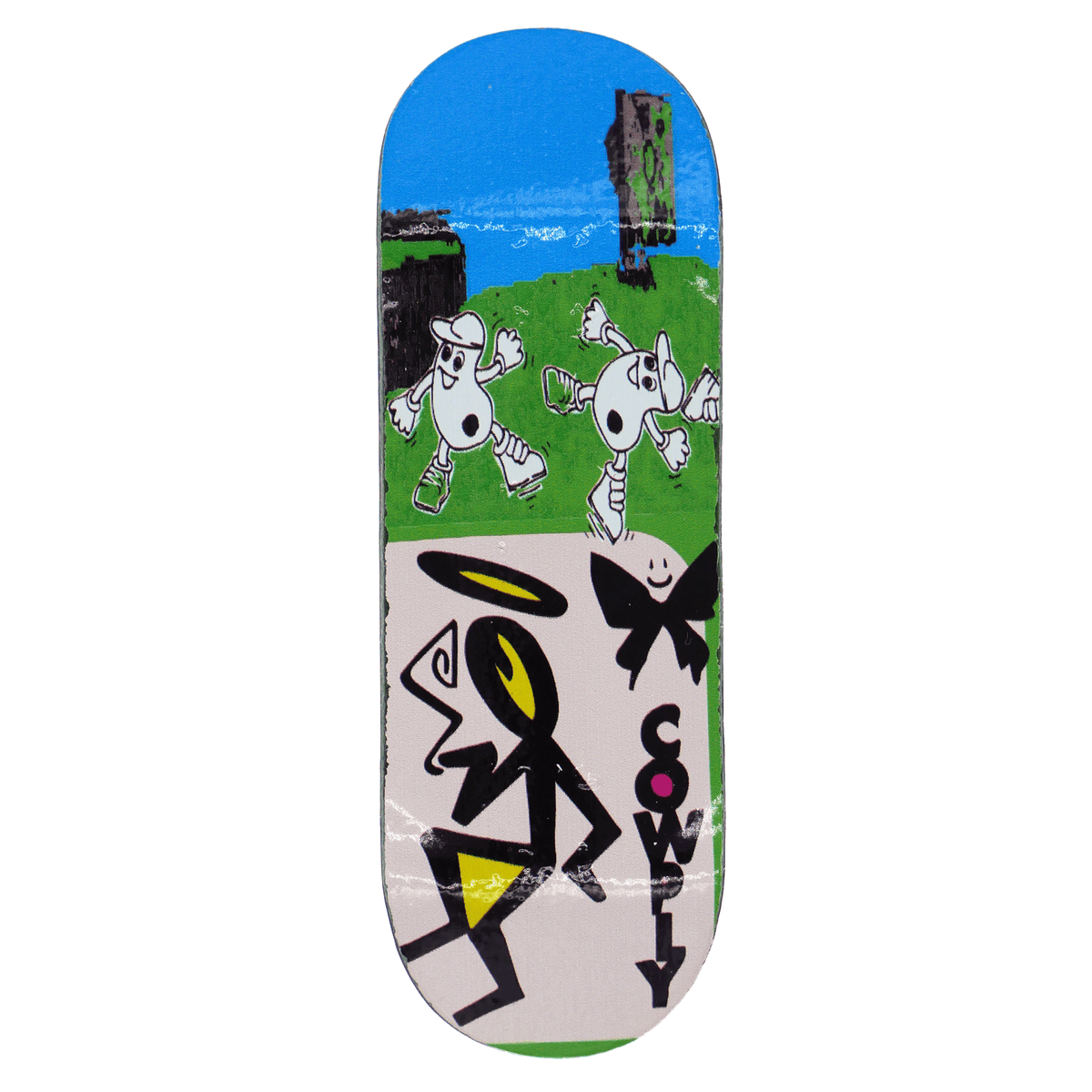 Cowply "Dance Crew" Fingerboard Deck Fingerboard Decks Cowply Slushcult