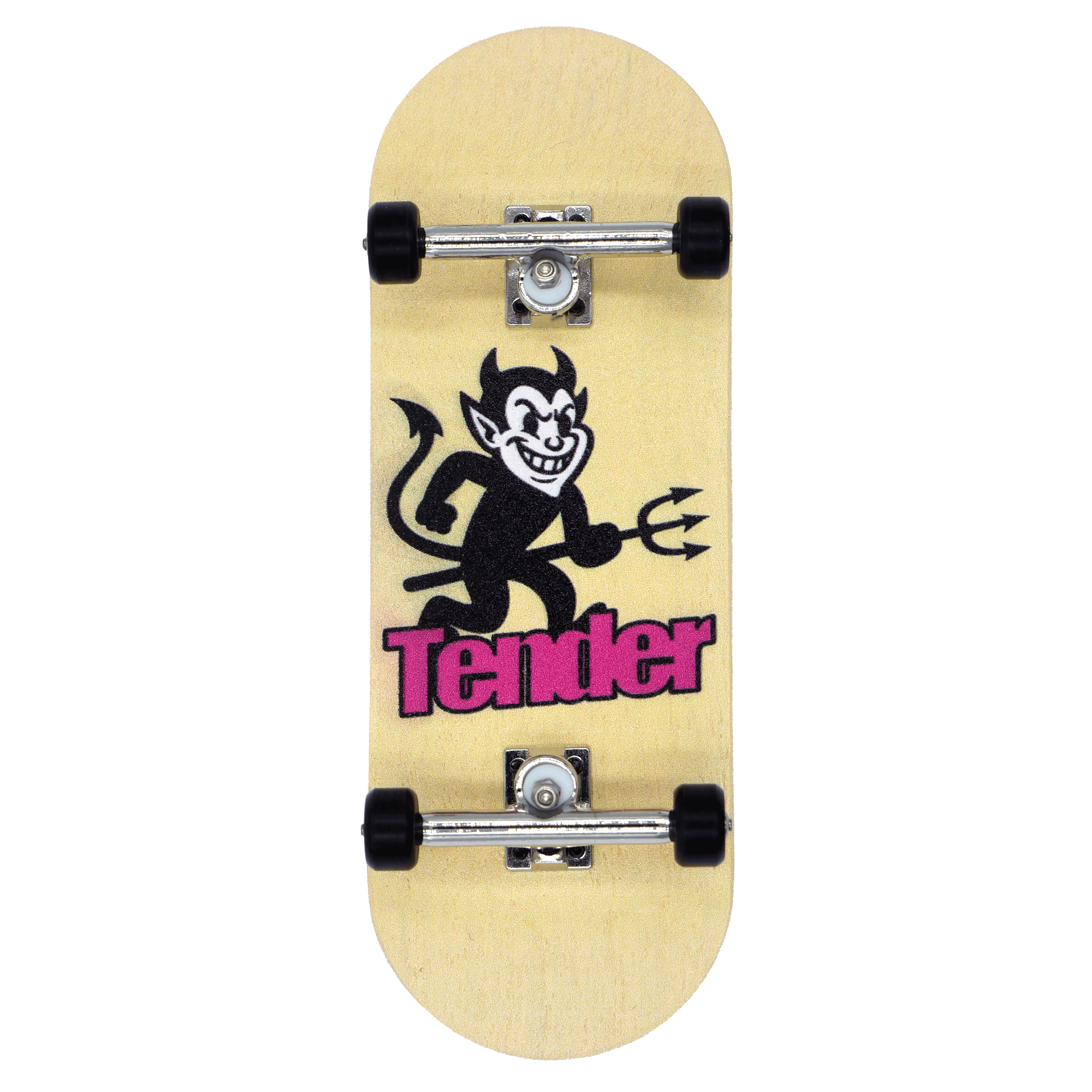 Tender Fingerboard Complete - Devil (Cream)