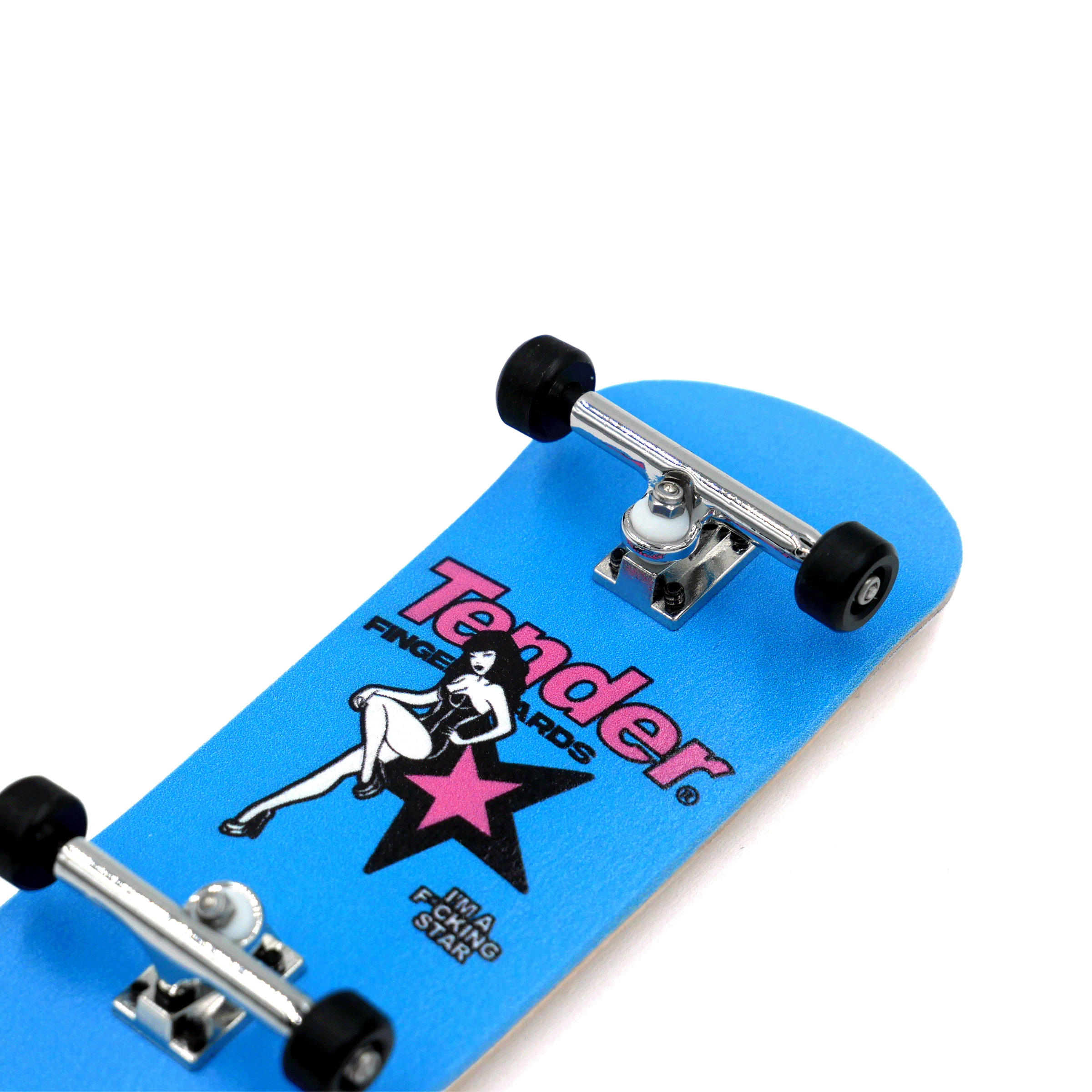 Tender Fingerboard Complete - I'm A Star (Blue)