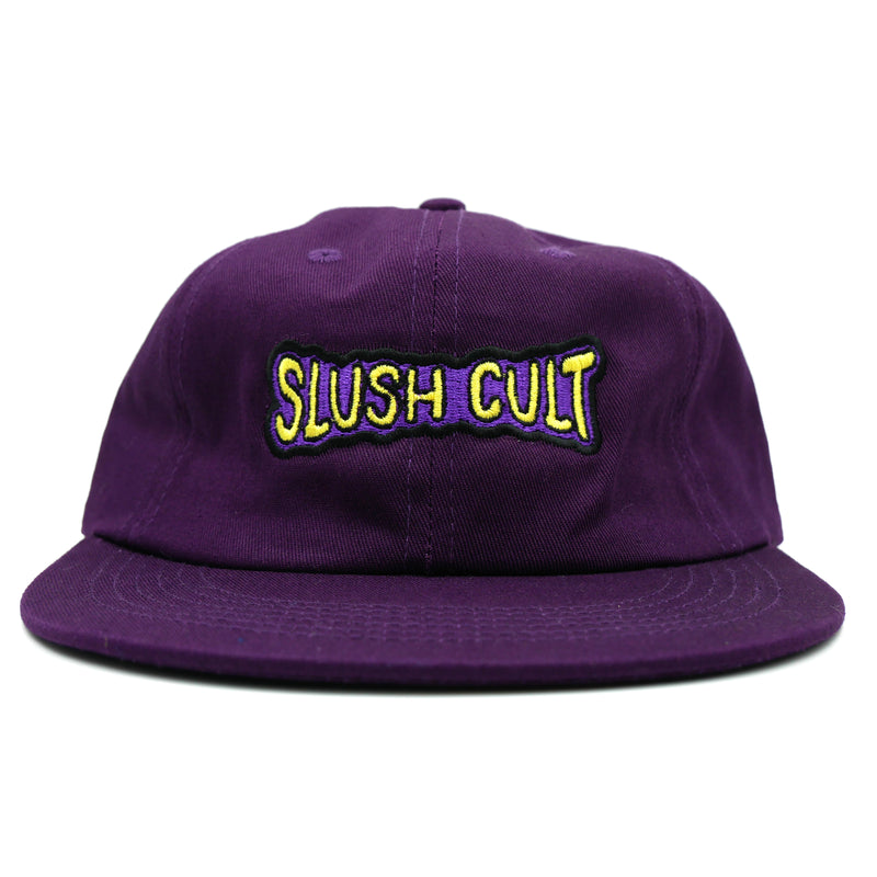 Wiz Cotton 6 Panel Hat (Purple) Headwear Slushcult    Slushcult