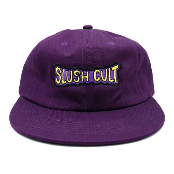 Wiz Cotton 6 Panel Hat (Purple) Headwear Slushcult    Slushcult