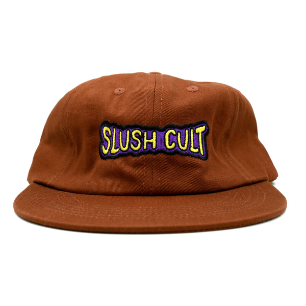 Wiz Cotton 6 Panel Hat (Brown) Headwear Slushcult    Slushcult