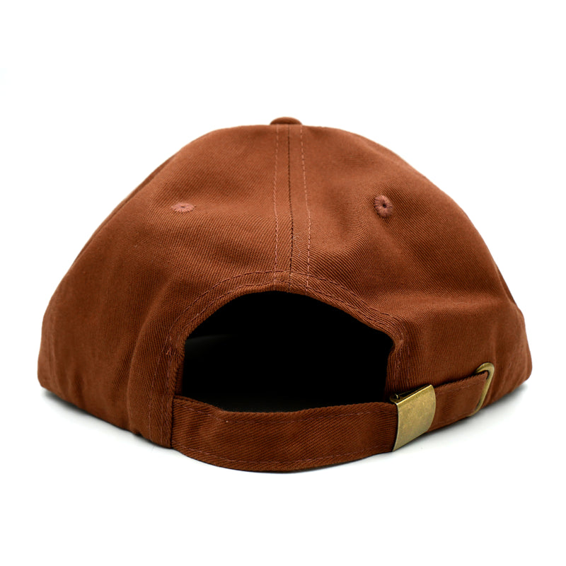 Wiz Cotton 6 Panel Hat (Brown) Headwear Slushcult    Slushcult
