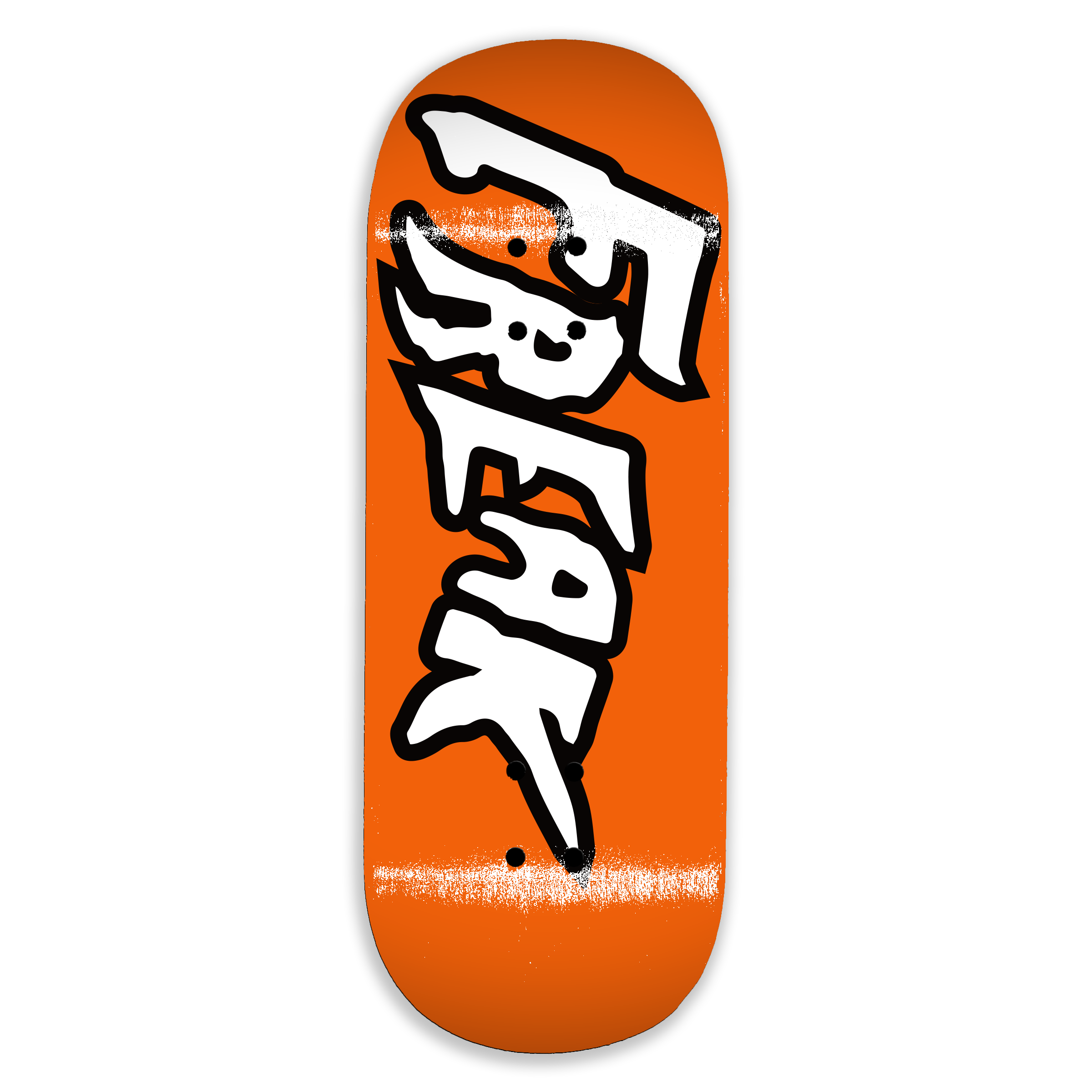 Slushcult "Freak" Shop Fingerboard Deck (Orange) MINI Skate Shop Slushcult    Slushcult