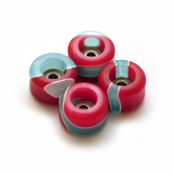 Flatface G4 Wheels Swirls (Fire & Ice) MINI Skate Shop Flatface    Slushcult